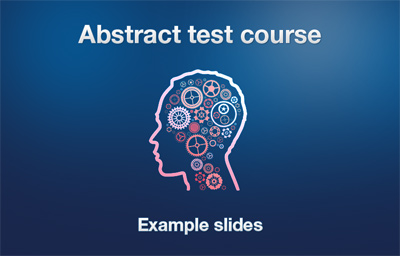 Abstract Course introduction