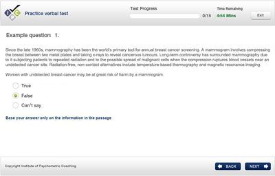 Example question 1